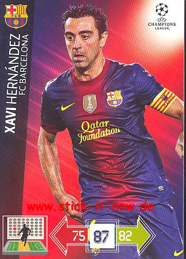 Panini Adrenalyn XL CL 12/13 - FC Barcelona - Xavi Hernandez