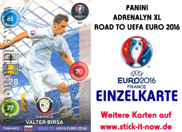 Adrenalyn XL - Road to UEFA Euro 2016 France - Nr. 183
