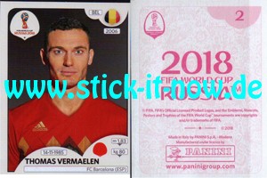Panini WM 2018 Russland "Sticker" INT/Edition - Nr. 504