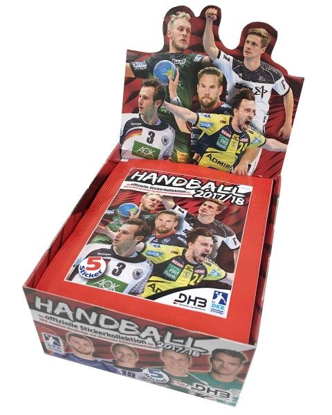 DKB Handball Bundesliga Sticker 17/18 - 1 Display (50 Tüten)