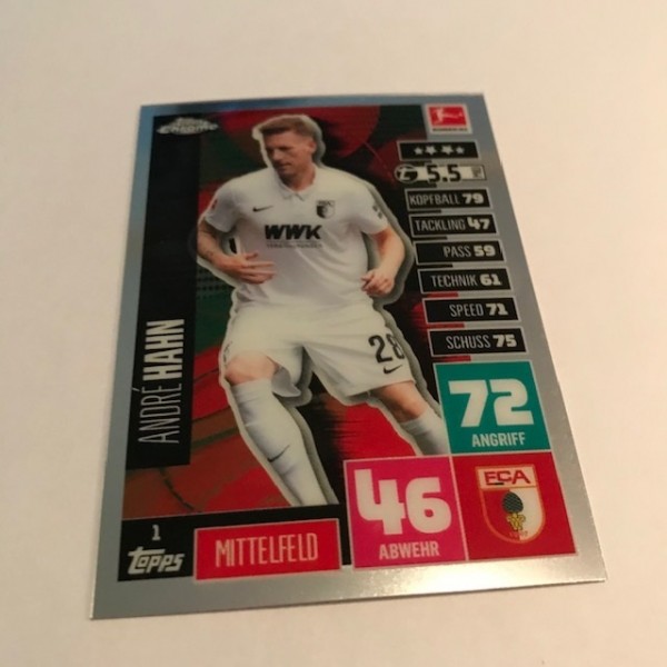 Match Attax BL Chrome 20/21 - Nr. 1 - HAHN