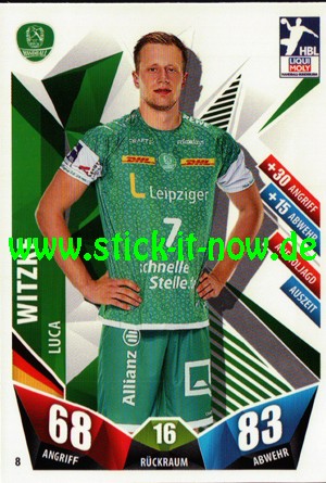LIQUI MOLY Handball Bundesliga "Karte" 21/22 - Nr. 8