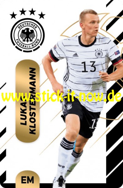 Ferrero Team Sticker EM 2020 (2021) - "Action" Nr. 7 ( Klostermann )