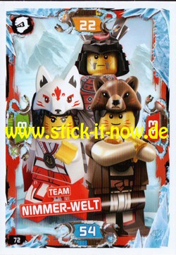 Lego Ninjago Trading Cards - SERIE 5 (2020) - Nr. 72