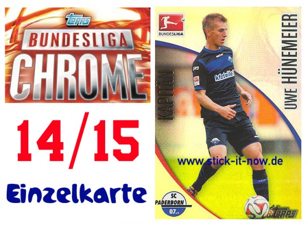 Topps Bundesliga Chrome 14/15 - UWE HÜNEMEIER - Nr. 169 (Kapitän)