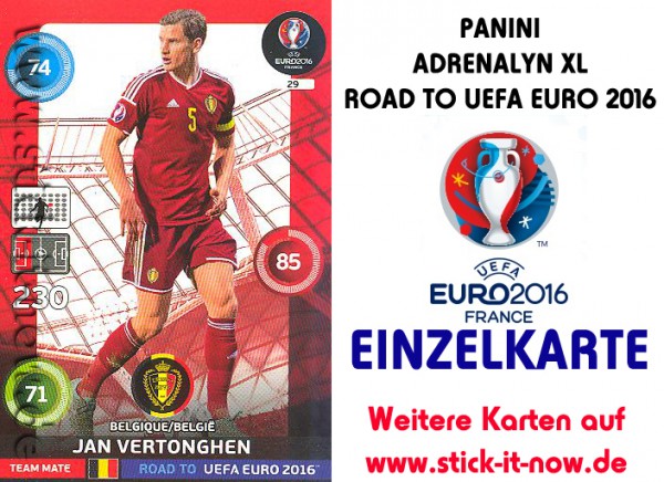 Adrenalyn XL - Road to UEFA Euro 2016 France - Nr. 29