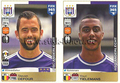 Panini FIFA 365 Sticker - Nr. 138 - 139
