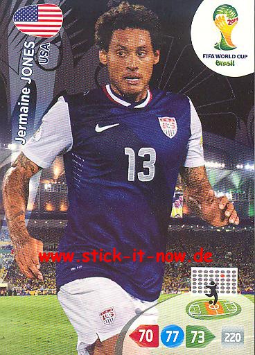 Panini Adrenalyn XL Brasil WM 2014 - Jermaine JONES