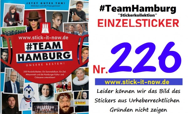 #TeamHamburg "Sticker" (2021) - Nr. 226