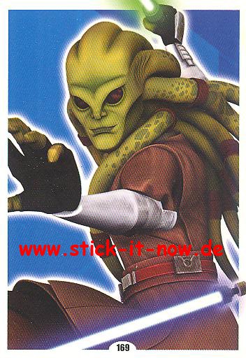 Force Attax - Star Wars - Clone Wars - Serie 4 - STRIKE FORCE - Jedi-Ritter - Nr. 169