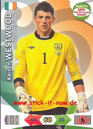 Panini Adrenalyn XL Road to WM 2014 - Keiren WESTWOOD