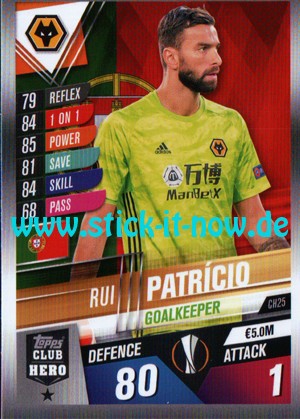 Topps Match Attax 101 (2020) - Nr. CH25