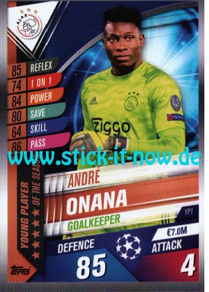 Topps Match Attax 101 (2020) - Nr. YP1