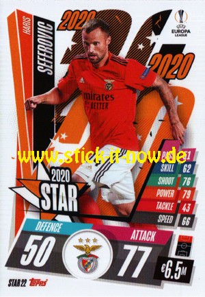 Match Attax Champions League 2020/21 "Festive" - Nr. STAR 22