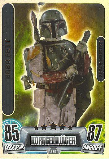 Force Attax Movie Collection - Serie 2 - Force-Meister - Boba Fett - Nr. 239