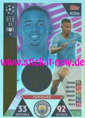 Match Attax CL 18/19 "Road to Madrid" - Nr. 196