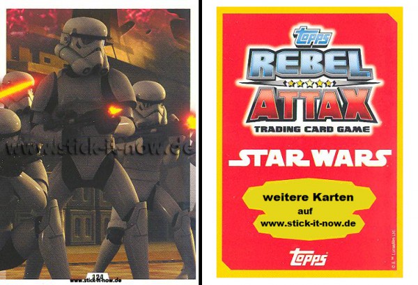 Rebel Attax - Serie 1 (2015) - STRIKE-FORCE - DAS IMPERIUM 2 - Nr. 124