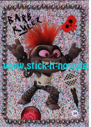 Trolls "World Tour" (2020) - Nr. 24 (Stickerkarte)