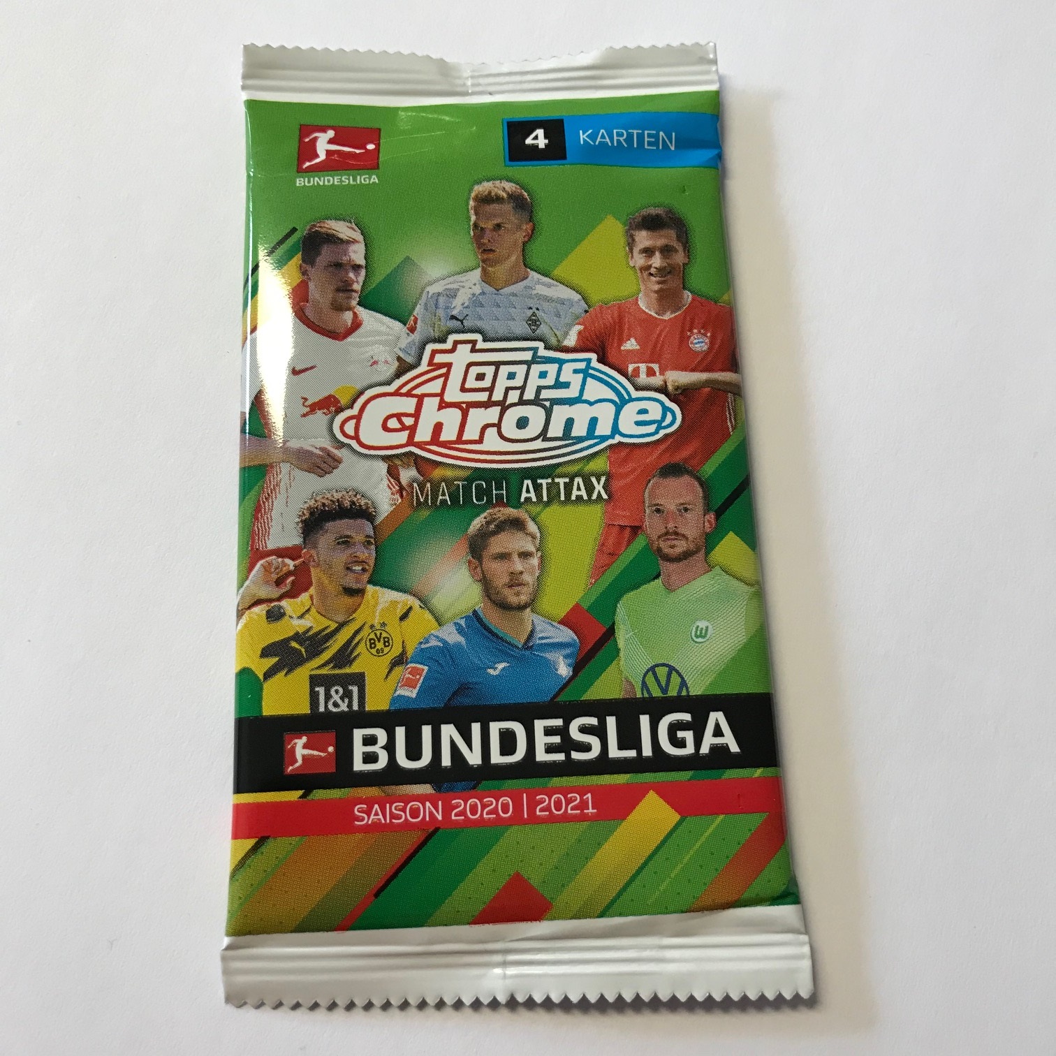 Topps Bundesliga Chrome 14 15 2014/2015 20 Booster 100 Karten Neu & OVP