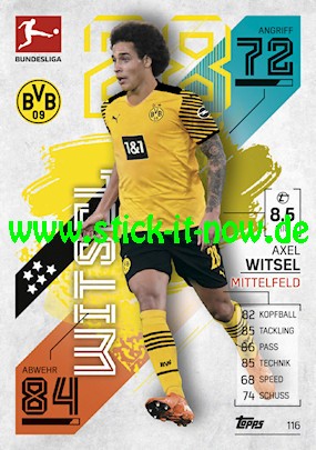 Topps Match Attax Bundesliga 2021/22 - Nr. 116