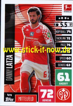 Topps Match Attax Bundesliga 2020/21 "Extra" - Nr. 473