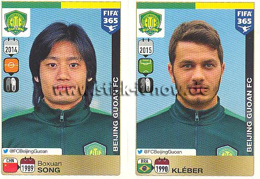 Panini FIFA 365 Sticker - Nr. 275 - 276
