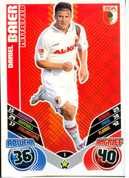 Daniel Baier - Match Attax 11/12