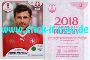 Panini WM 2018 Russland "Sticker" INT/Edition - Nr. 378
