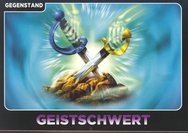 Skylanders Giants - Magischer Gegenstand / Ort-Karten - GEISTSCHWERT - Nr. 68