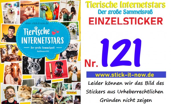 Tierische Internetstars (2021) - Nr. 121 (Glitzer)