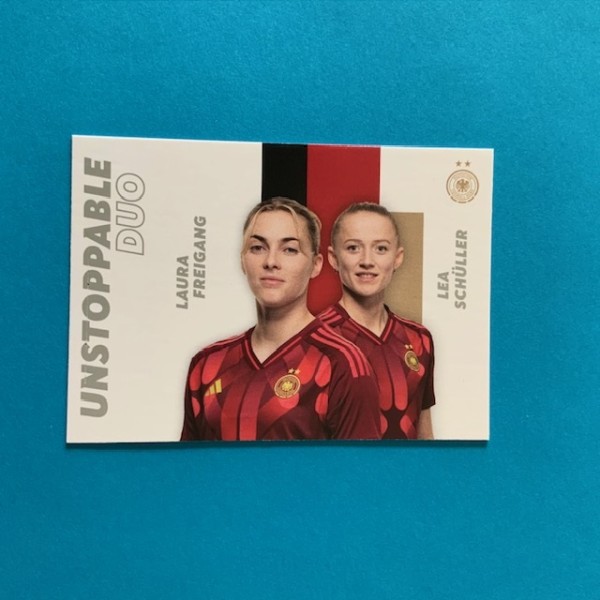 DFB Frauen Team-Set 2025 - Nr. DUO-02 ( Freigang / Schüller )