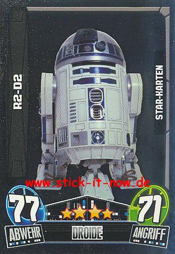 Force Attax Movie Collection - Serie 3 - Star-Karte - R2-D2 - Nr. 210