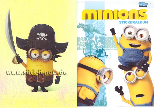 Minions Sticker (2015) - Nr. 116