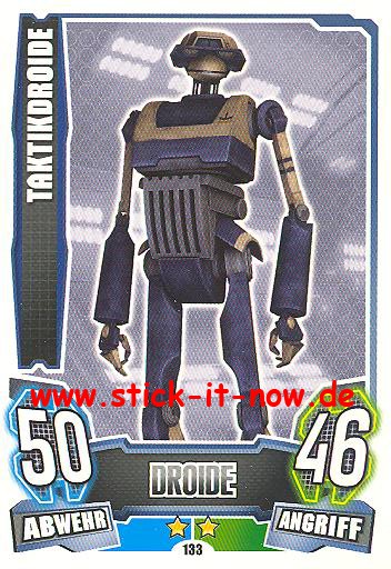 Force Attax - Star Wars - Clone Wars - Serie 4 - TAKTIKDROIDE - Nr. 133