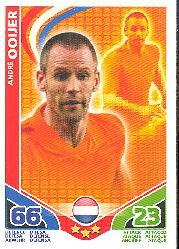 Match Attax WM 2010 - GER/Edition - ANDRE OOJER - Niederlande
