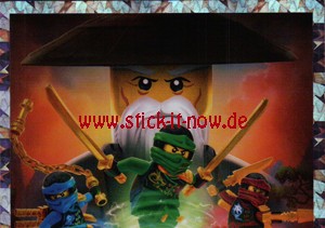 Lego Ninjago Legacy "Stickerserie" (2020) - Nr. 9 (Glitzer)