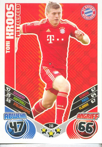 Toni Kroos - Match Attax 11/12