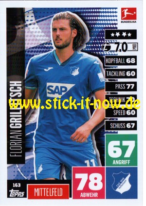 Topps Match Attax Bundesliga 2020/21 - Nr. 163