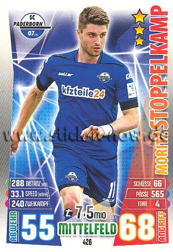 Match Attax 15/16 - Moritz STOPPELKAMP - SC Paderborn - Nr. 426