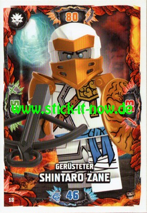 Lego Ninjago Trading Cards - SERIE 6 "Next Level" (2021) - Nr. 18