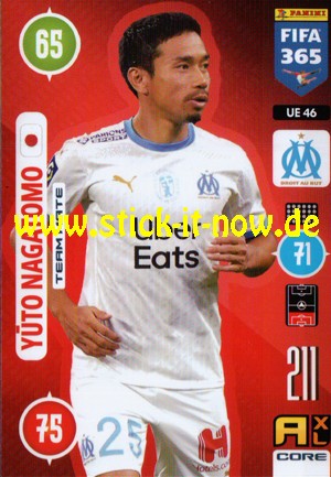 FIFA 365 Adrenalyn XL 2021 "Update" - Nagatomo - Nr. UE 46