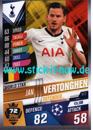 Topps Match Attax 101 (2020) - Nr. W72