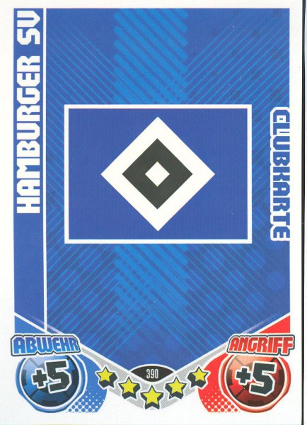 Match Attax 11/12 - Hamburger SV - Clubkarte