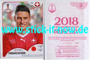 Panini WM 2018 Russland "Sticker" INT/Edition - Nr. 368