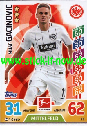 Topps Match Attax Bundesliga 17/18 - Nr. 85