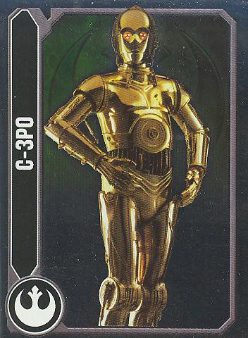 Star Wars Movie Sticker (2012) - C-3PO - Nr. 125