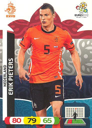 Panini EM 2012 - Adrenalyn XL - Erik Pieters - Niederlande