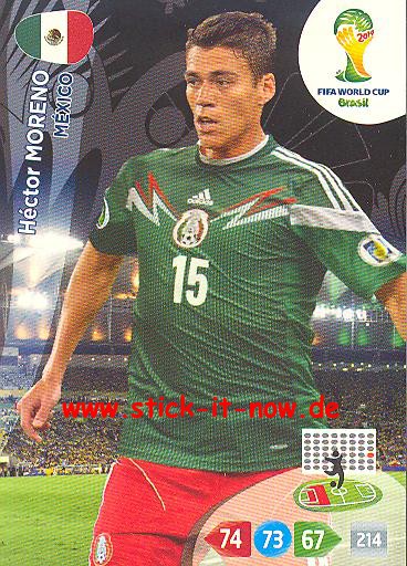 Panini Adrenalyn XL Brasil WM 2014 - Hector MORENO