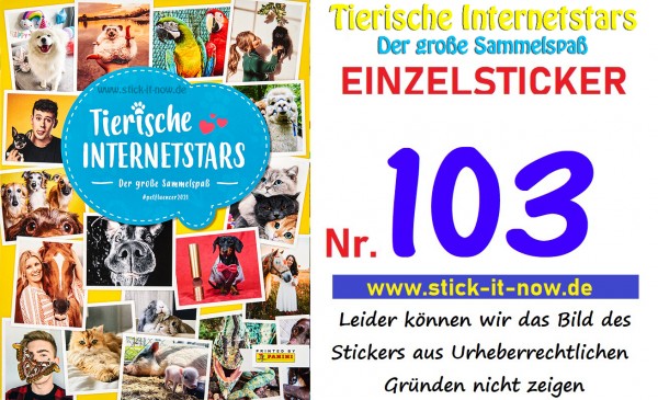 Tierische Internetstars (2021) - Nr. 103 (Glitzer)