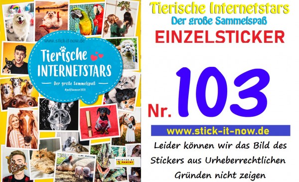 Tierische Internetstars (2021) - Nr. 103 (Glitzer)